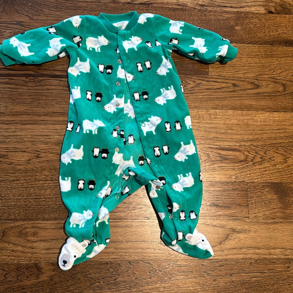 Warm toddler pajamas